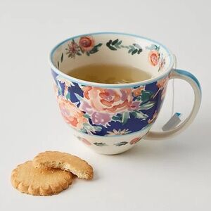 BARBARIAN x Anthropologie New Traditions Floral Coffee Tea Mug